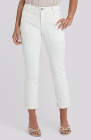NYDJ Margot Utility Girlfriend Jeans