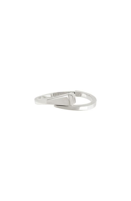 Cxc Diamond Nail Bracelet In Metallic
