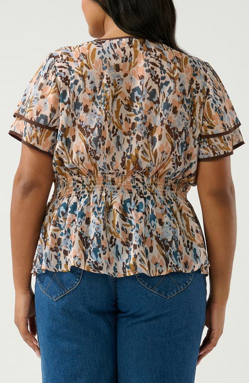 Estelle Bellarosa Floral Top In Multi