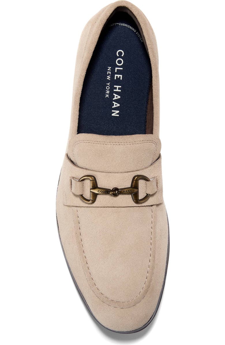 Cole Haan Lewis Grand Bit Loafer, Alternate, color, Dark Latte Suede/ Dark Natural