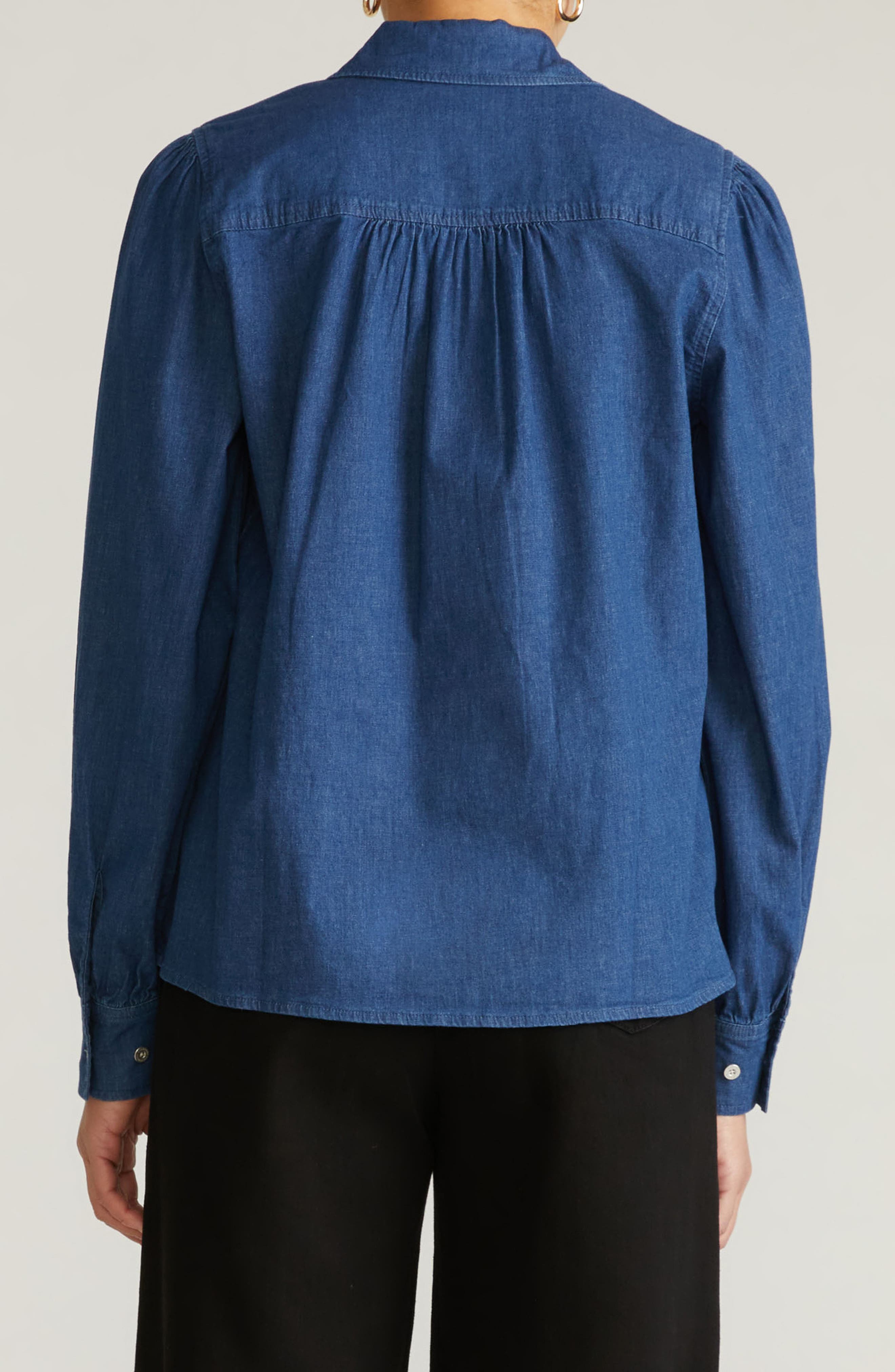 Maisie Chambray Top - image 4