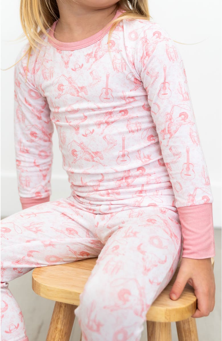 Laree + Co JosieMae 2-Piece Long Sleeve Set, Alternate, color, Pink