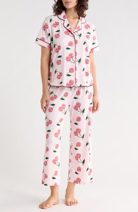 Quiet Night Crop Pajamas