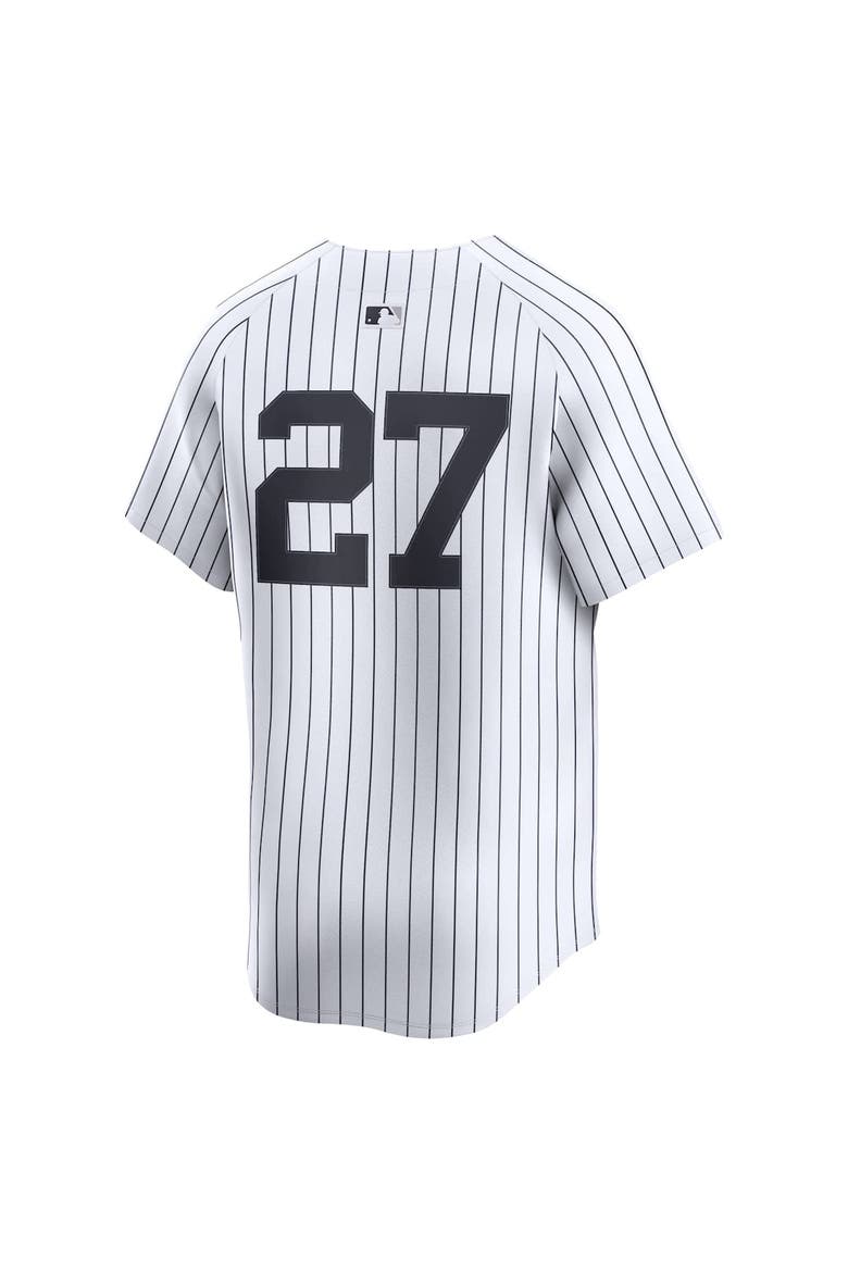 Men's Nike Giancarlo Stanton White New York Yankees Home Limited Player Jersey, Alternate, color, White