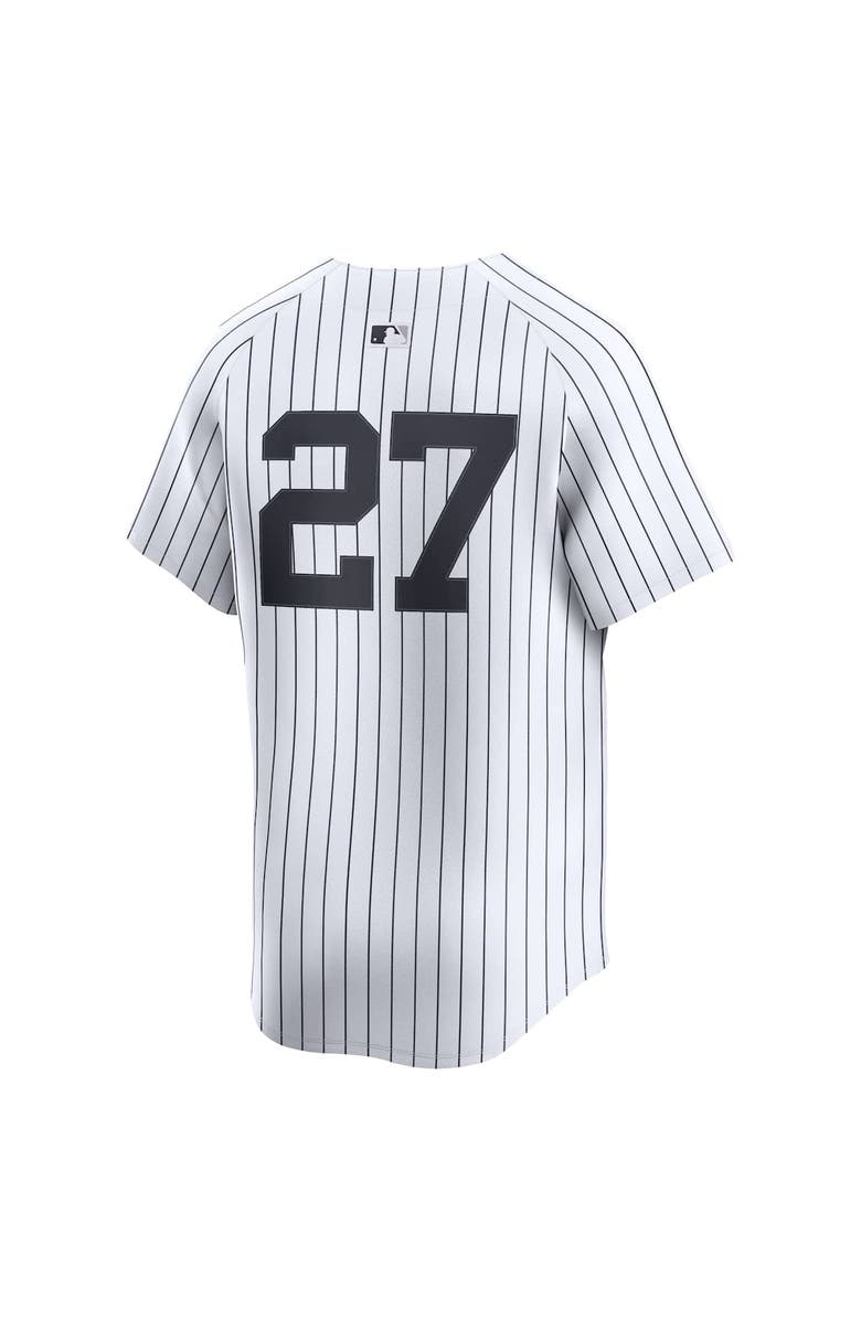 Nike Men's Nike Giancarlo Stanton White New York Yankees Home Limited Player Jersey, Alternate, color, 