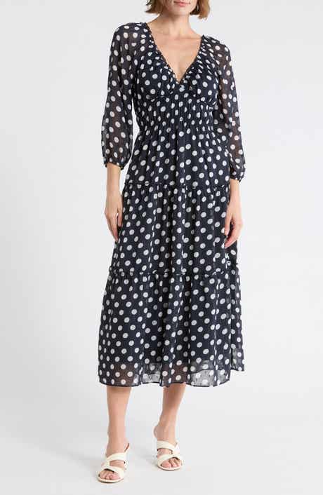 Socialite Tiered Midi Dress