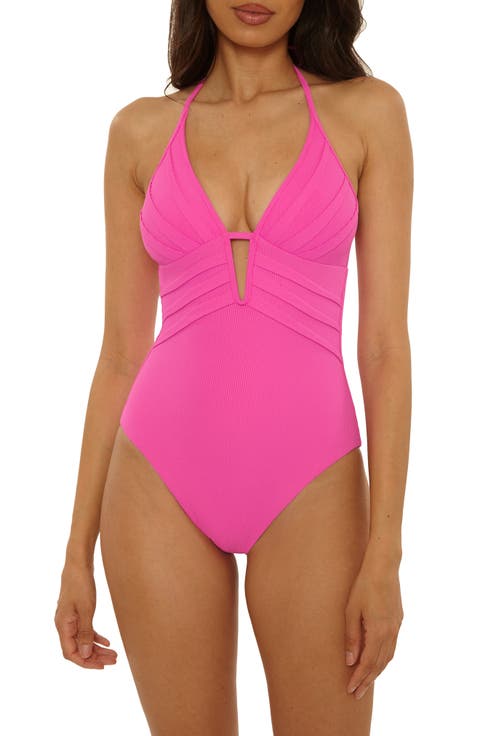 Modern Edge Rib One-Piece Swimsuit