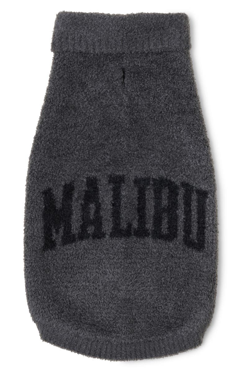 Barefoot Dreams<sup>®</sup> CozyChic<sup>®</sup> Lite<sup>®</sup> Malibu Pet Sweater, Alternate, color, Carbon-Black