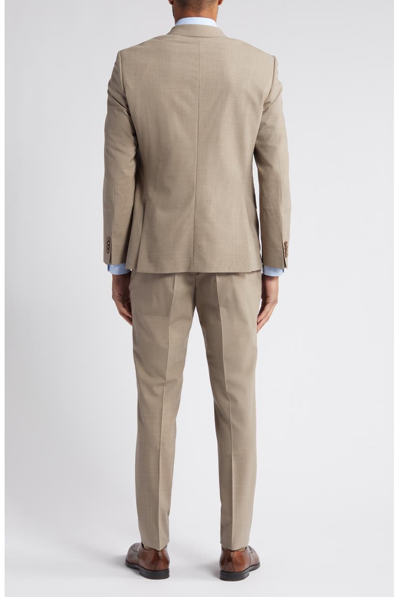 Huge Stretch Wool Suit, Alternate, color, MEDIUM BEIGE