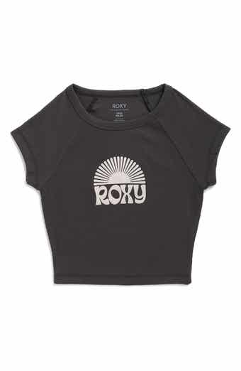 Roxy Rise & Shine Crop Graphic T-Shirt