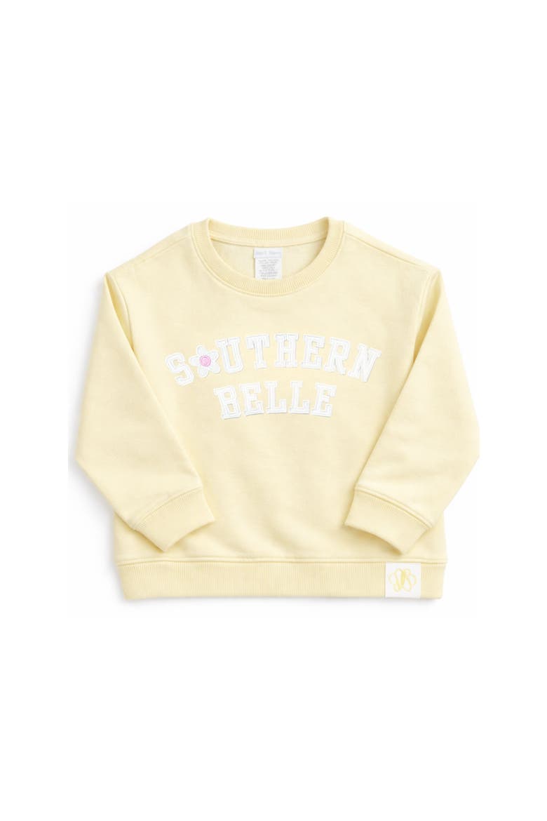 Southern Belle Sweatshirt, Main, color, Yellow