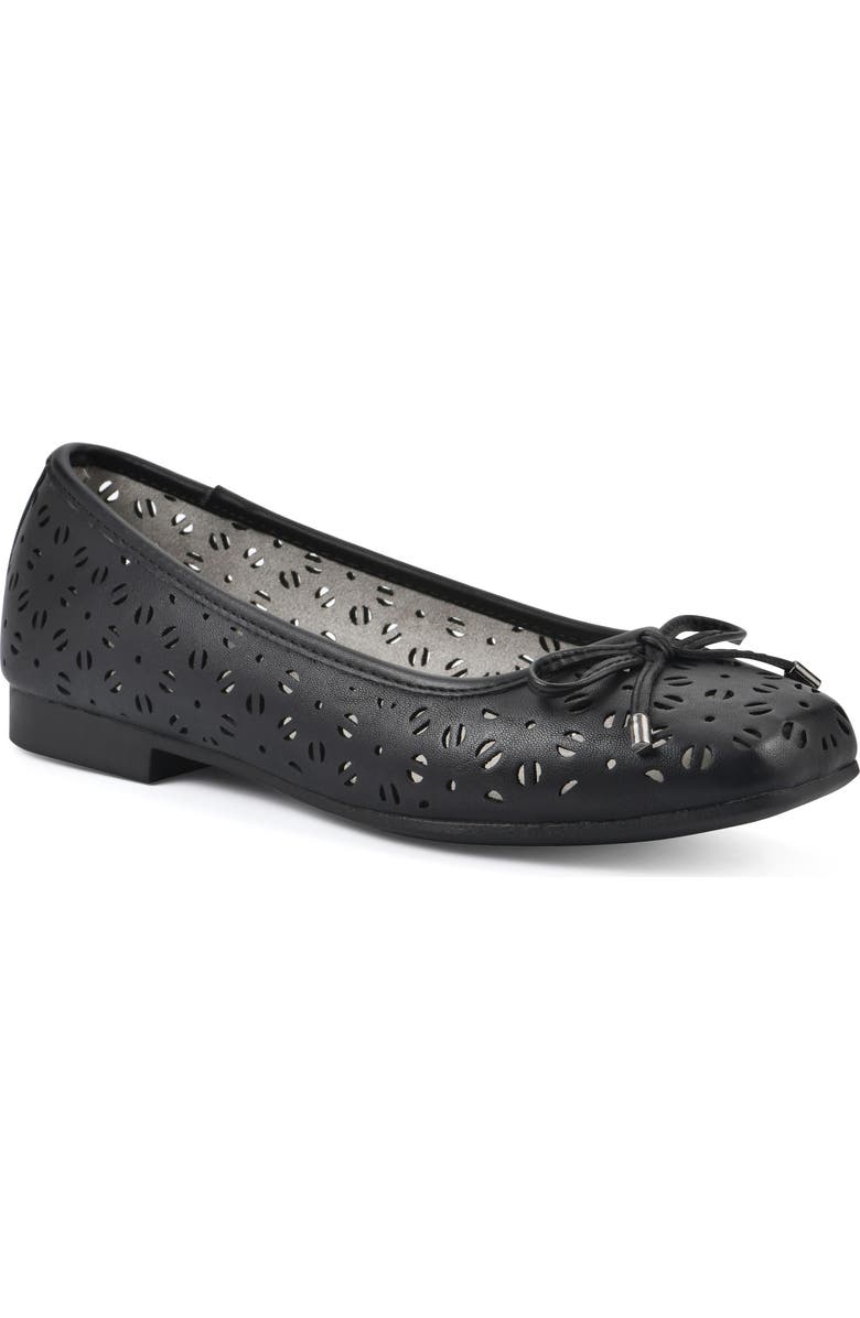 CLIFFS BY WHITE MOUNTAIN Bessa Square Toe Flat, Main, color,