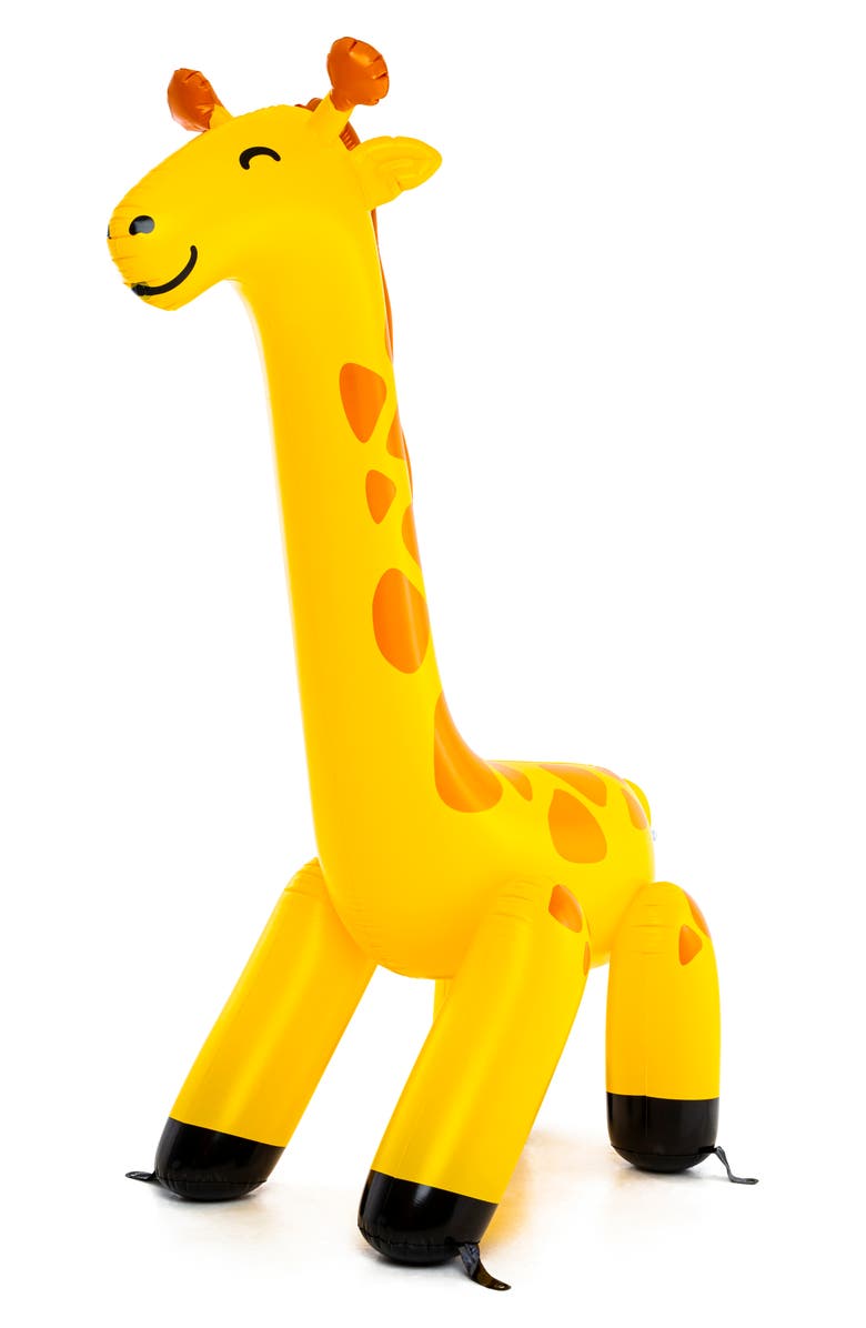BigMouth Inc Giraffe Inflatable Sprinkler, Main, color, 