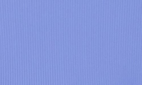 Skechers Goflex High Waist Pocket Ribbed Leggings In Periwinkle