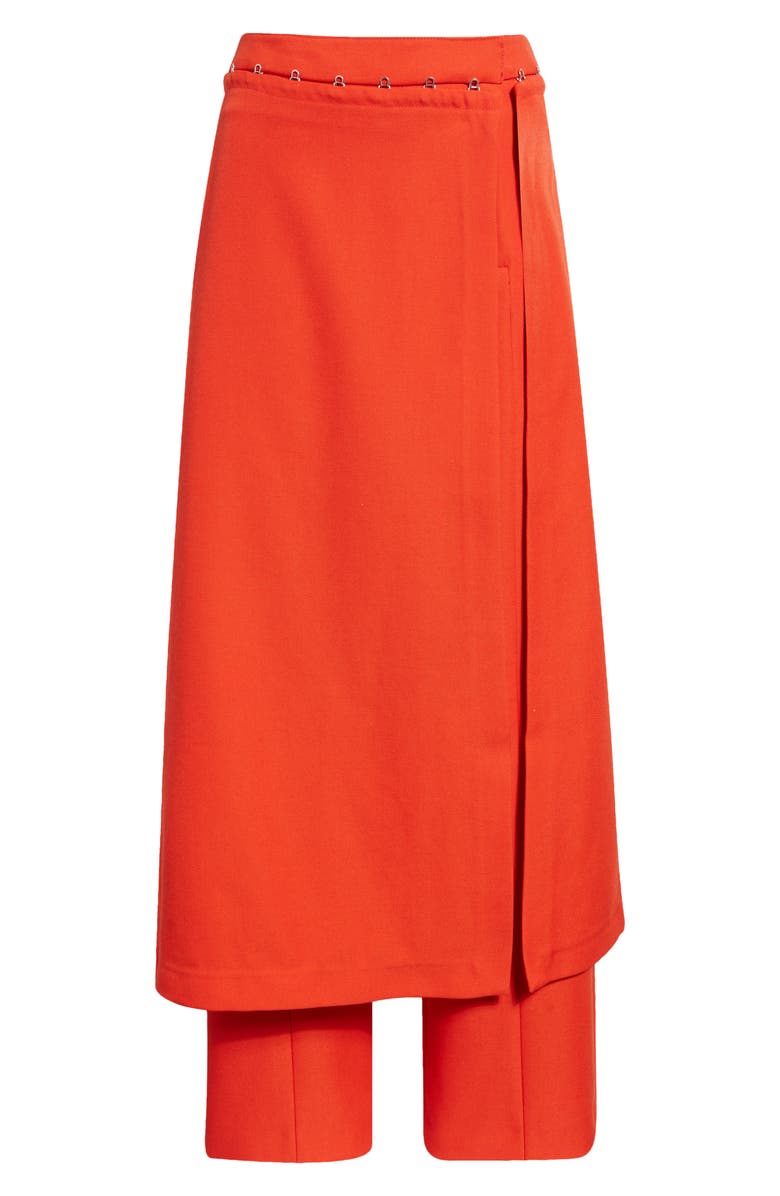 Dion Lee Skirt Overlay Suiting Pants, Alternate, color,