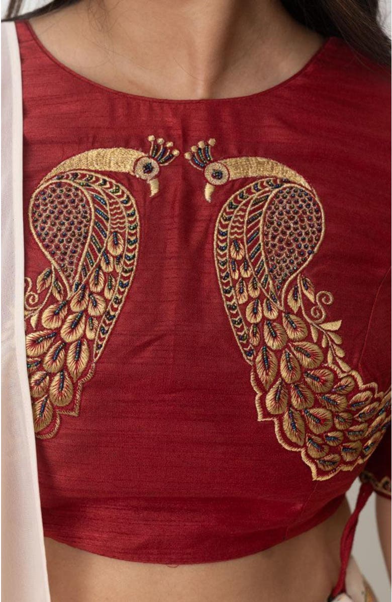 RAAS Milani Kalamkari Print Lehenga Choli Set, Alternate, color, 