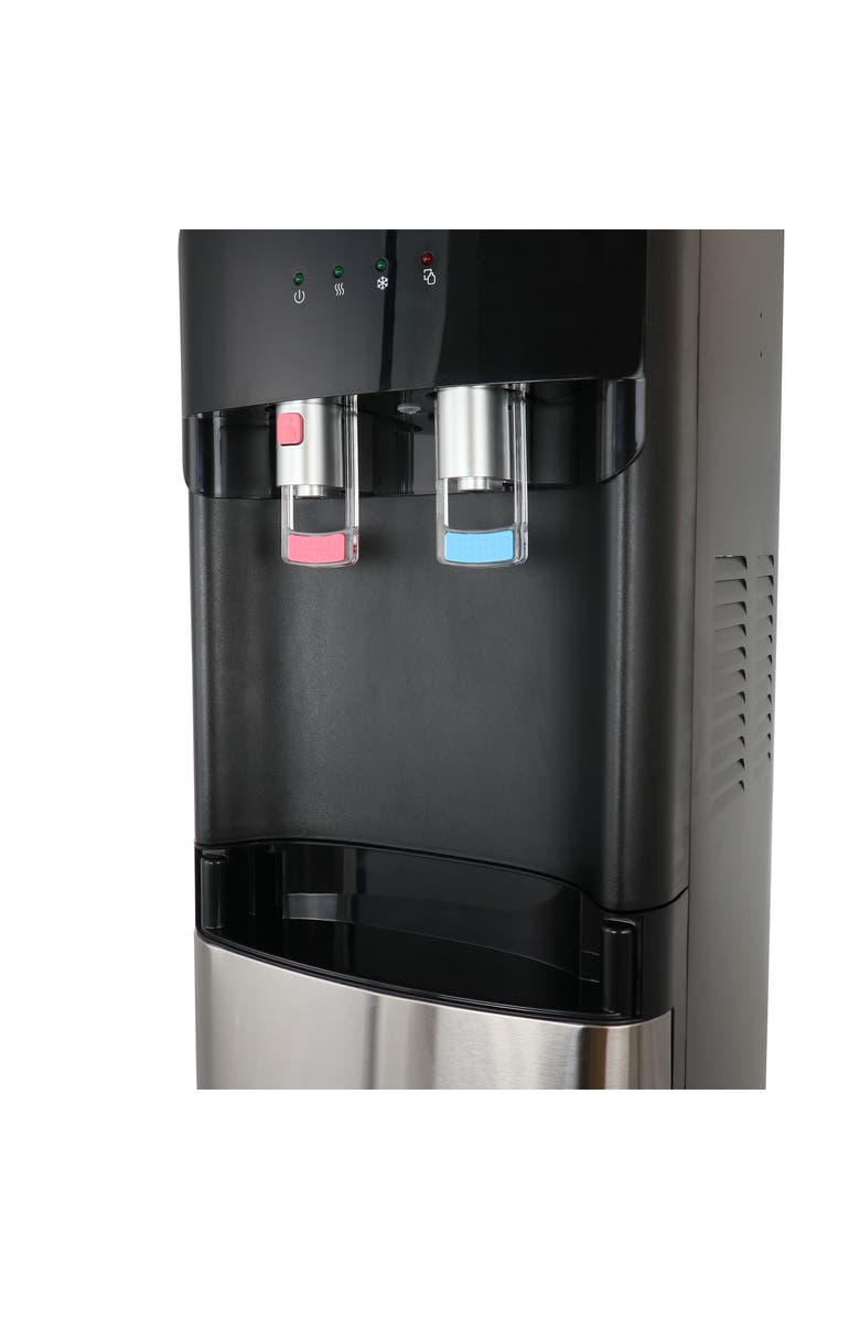 Megachef Bottom Load Hot and Cold Water Dispenser, Alternate, color, Black