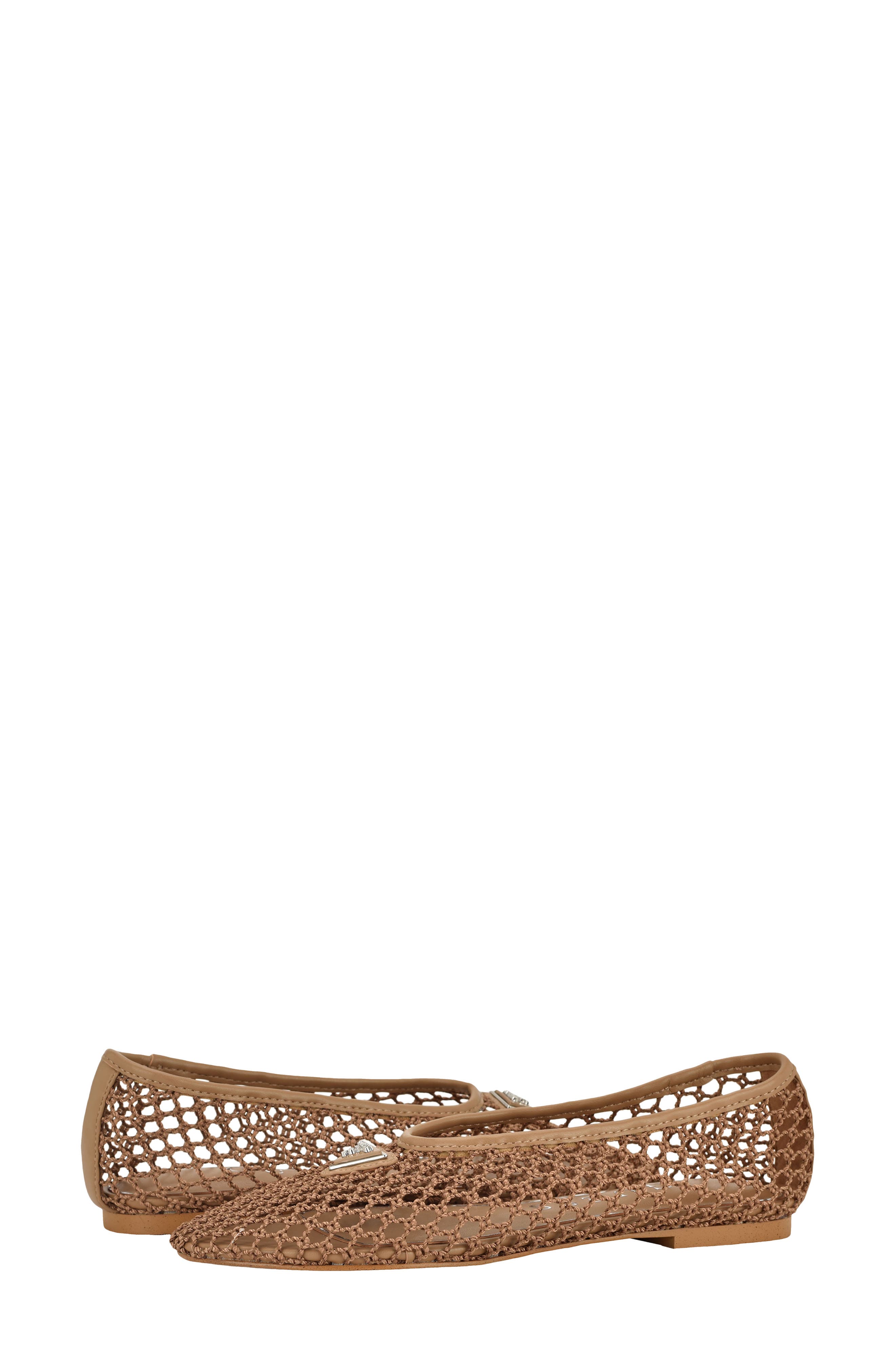 Aylora Mesh Flat, Alternate, color, MEDIUM NATURAL