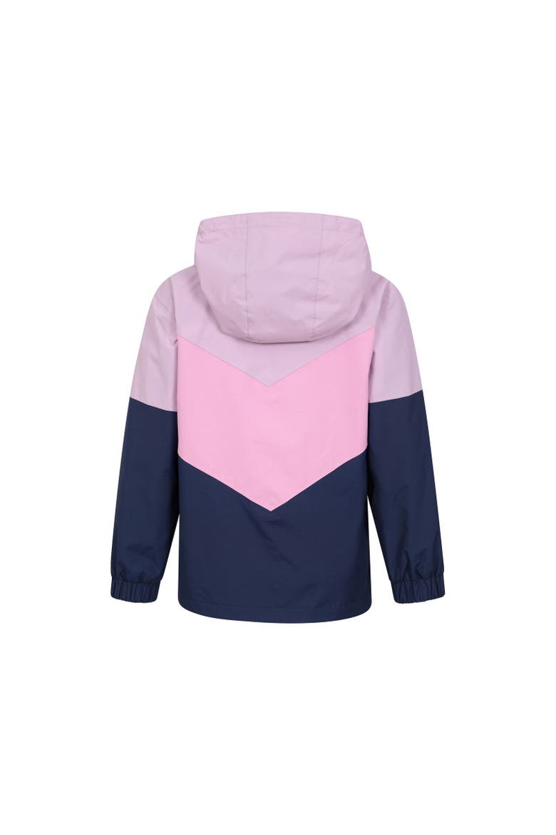 Childrens/Kids Lightning II 3 in 1 Waterproof Jacket, Alternate, color, Dark Blue and Pink