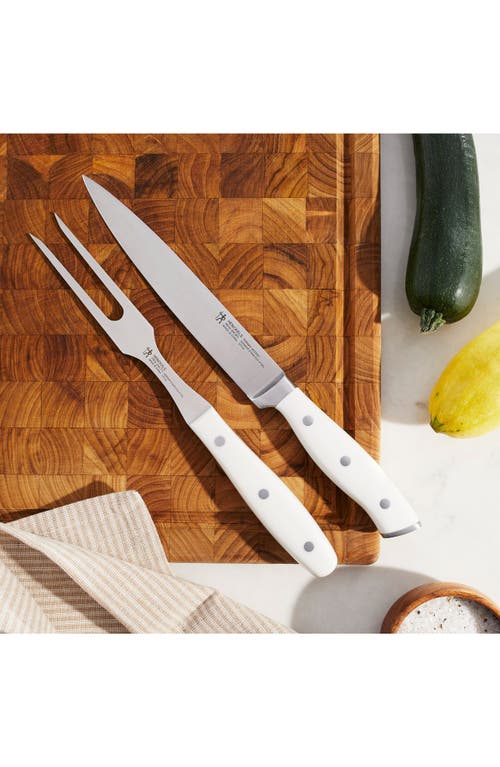 Henckels Cutlery Forged Accent Carving 2-piece Set In White