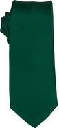 Brooklyn Brigade Men's Solid Satin Tie