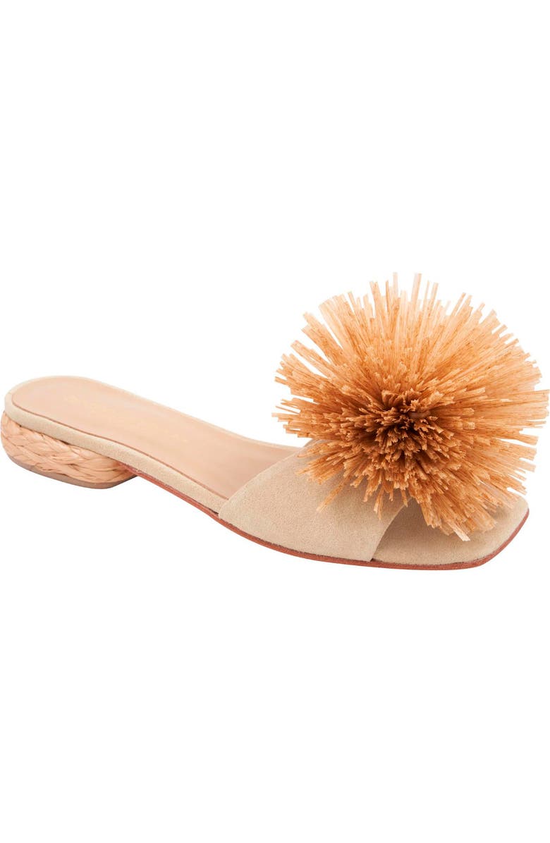 André Assous Rayni Slide Sandal, Main, color, Sand