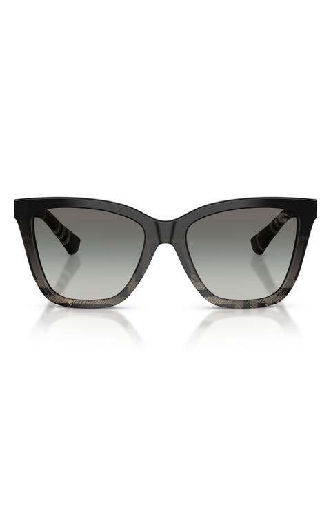 54mm Square Sunglasses