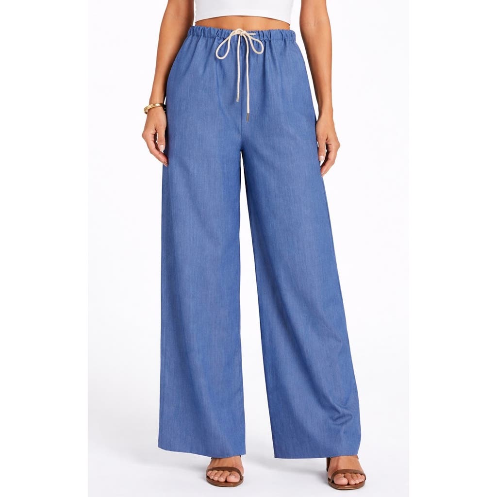Bishop + Young Sporty Drawstring Pant In Blue