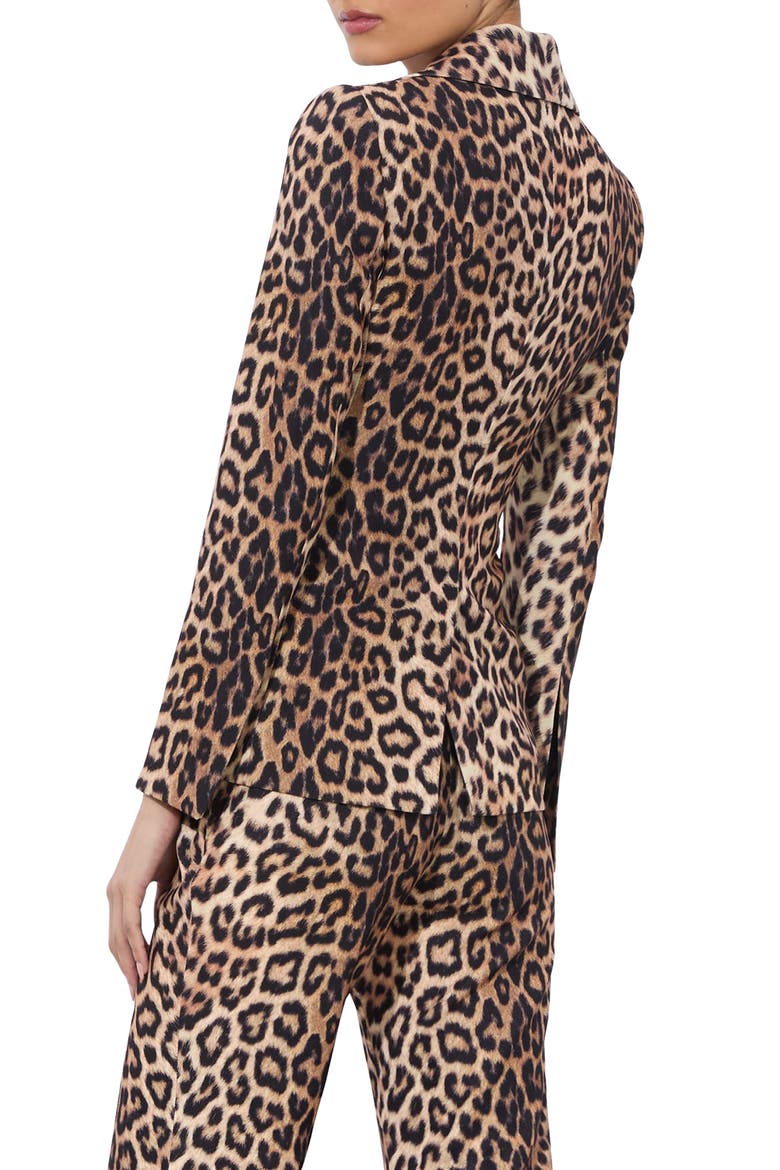 Macey Fitted Notch Collar Blazer, Alternate, color, CATWALK