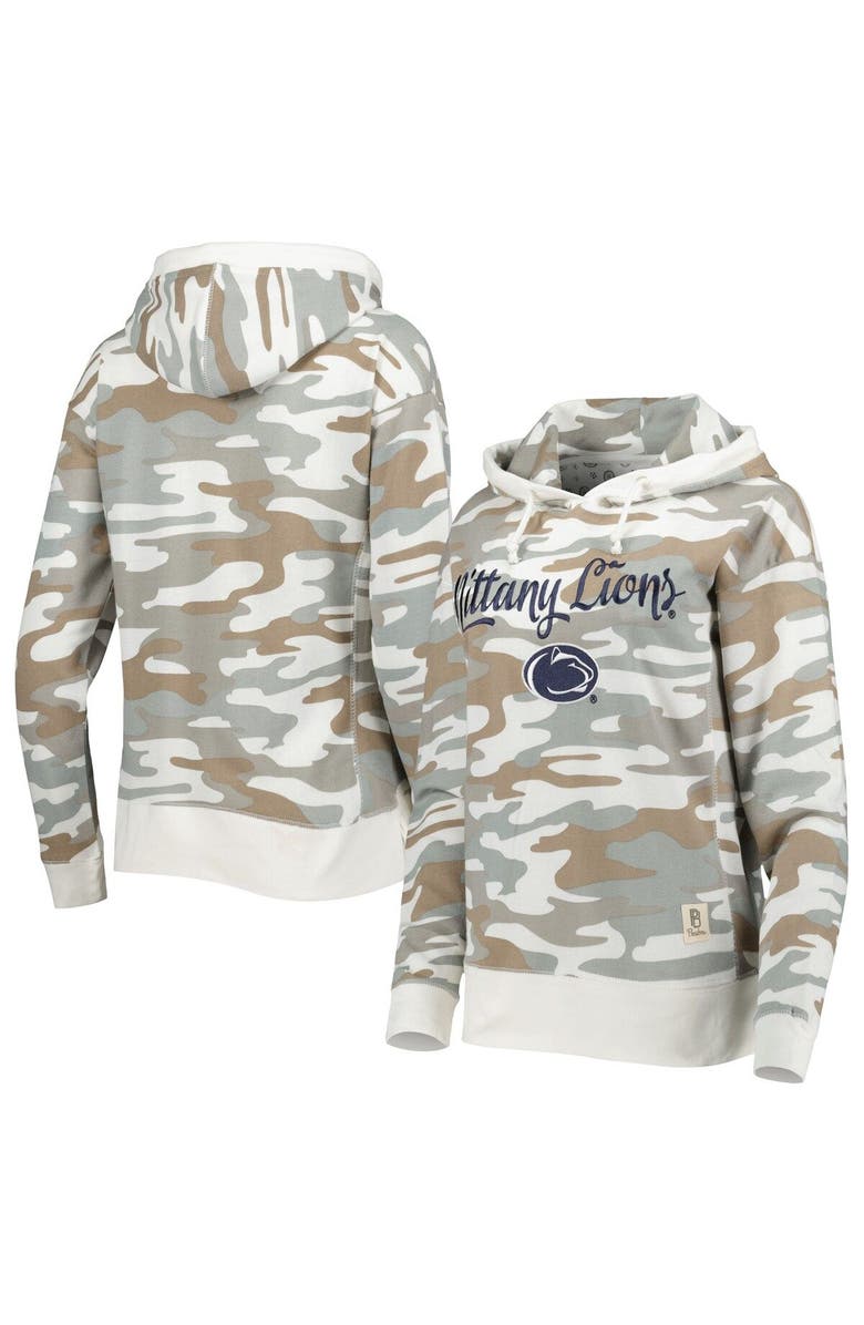 PRESSBOX Women's Pressbox Camo Penn State Nittany Lions San Pablo Pullover Hoodie, Main, color, Camo