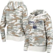 PRESSBOX Women's Pressbox Camo Penn State Nittany Lions San Pablo Pullover Hoodie