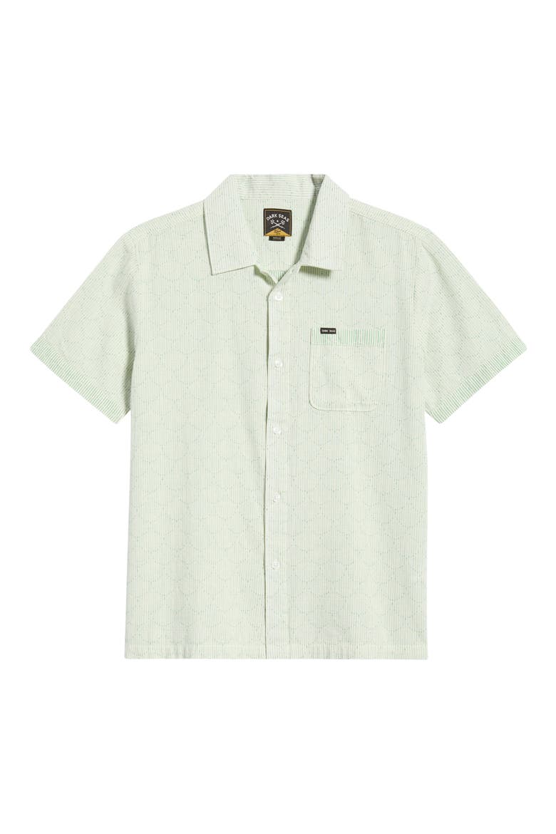 Scales Camp Shirt, Alternate, color, OFF WHITE