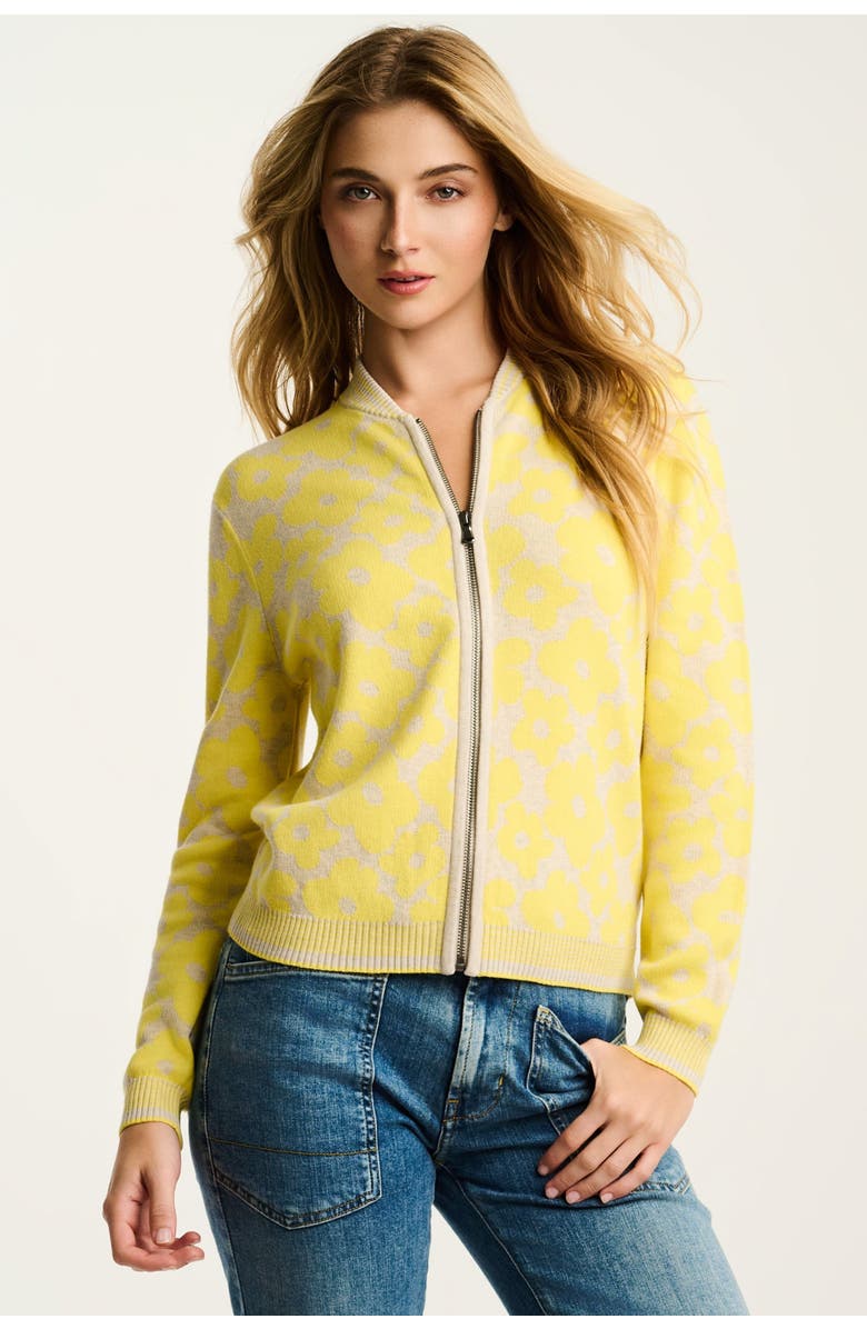 Lisa Todd Daisy Dreamer Cotton Jacket, Main, color, Almond Combo