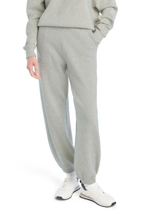 The Fatigue Sisters Barrel Leg Cotton & Cashmere Joggers