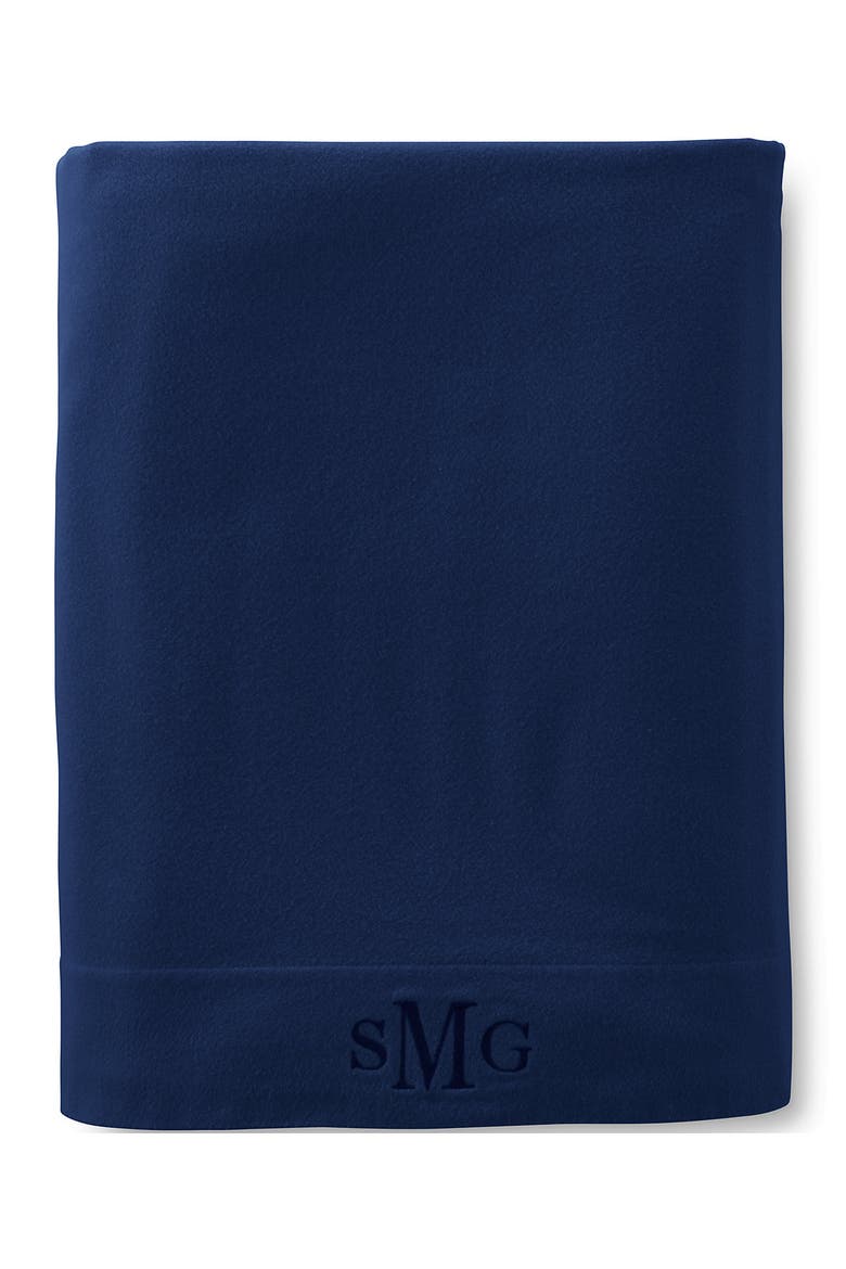 Comfy Super Soft Cotton Flannel Bed Sheet Set - 5oz, Main, color, Deep Sea Navy
