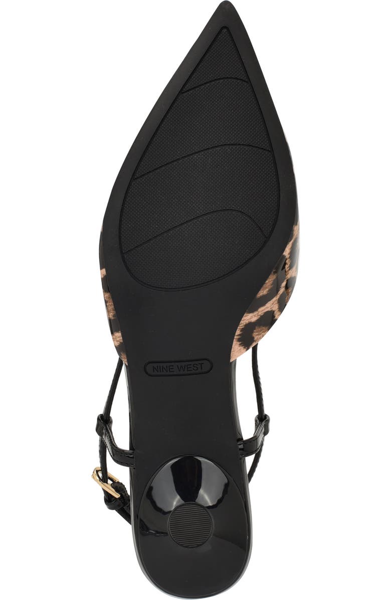 Nine West Rowen Slingback Pump, Alternate, color, Dark Natural 122