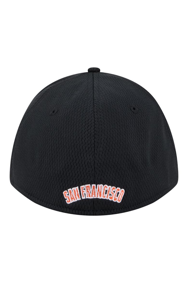 Men's New Era Black San Francisco Giants Dash 39THIRTY Flex Hat, Alternate, color, Black