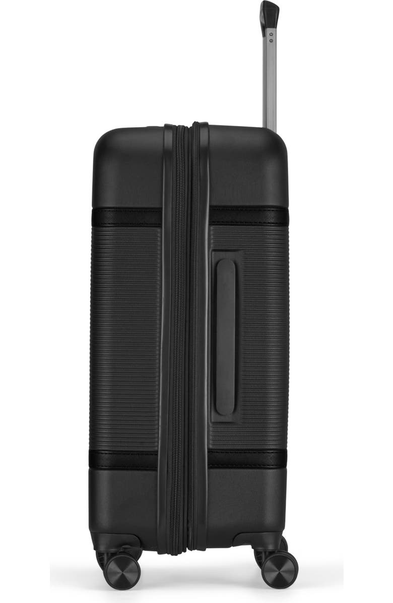 bugatti Wellington Hardside Medium Luggage with TSA Lock, Alternate, color, Black