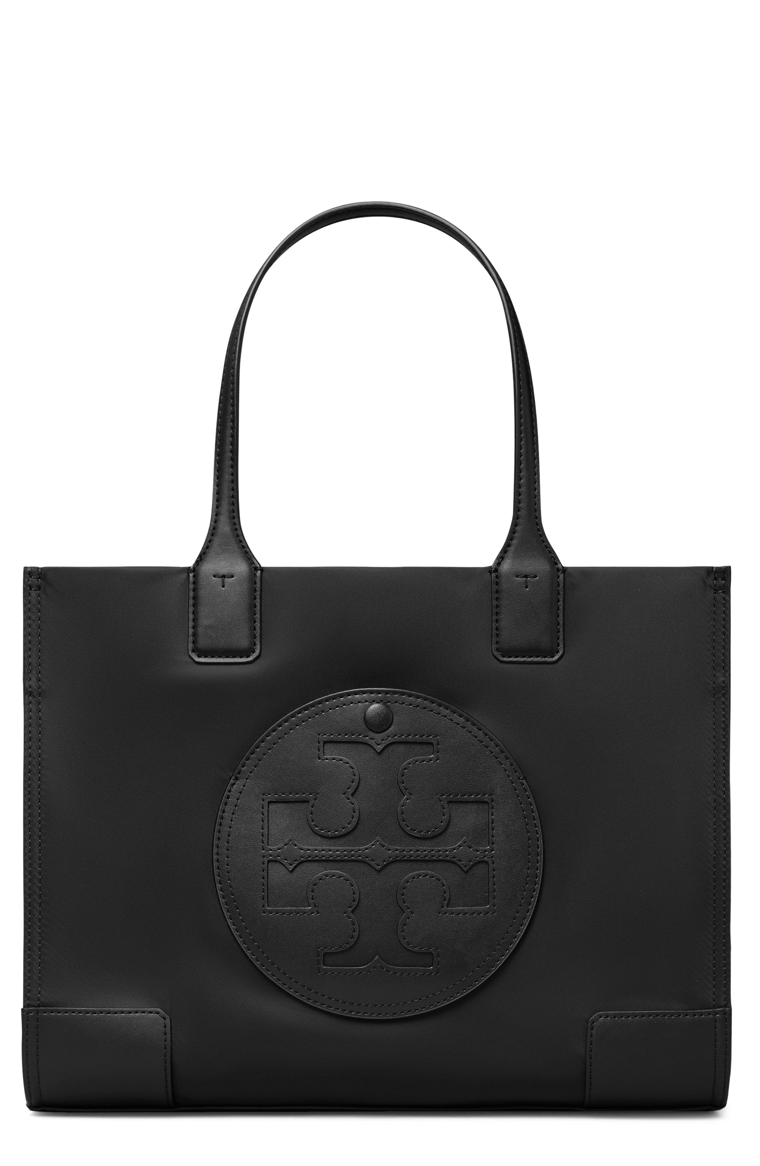 Tory Burch Small Ella Recycled Nylon Tote, Main, color, 