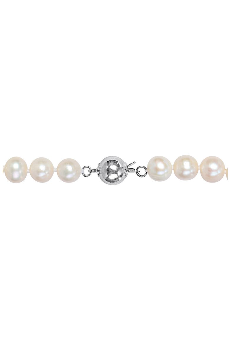 Cultured Pearl Necklace, 8–9mm, Alternate, color, WHITE