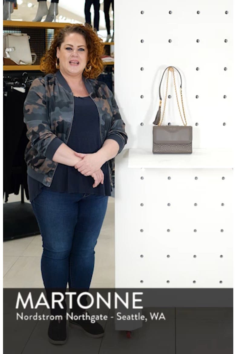 Small Fleming Leather Convertible Shoulder Bag video