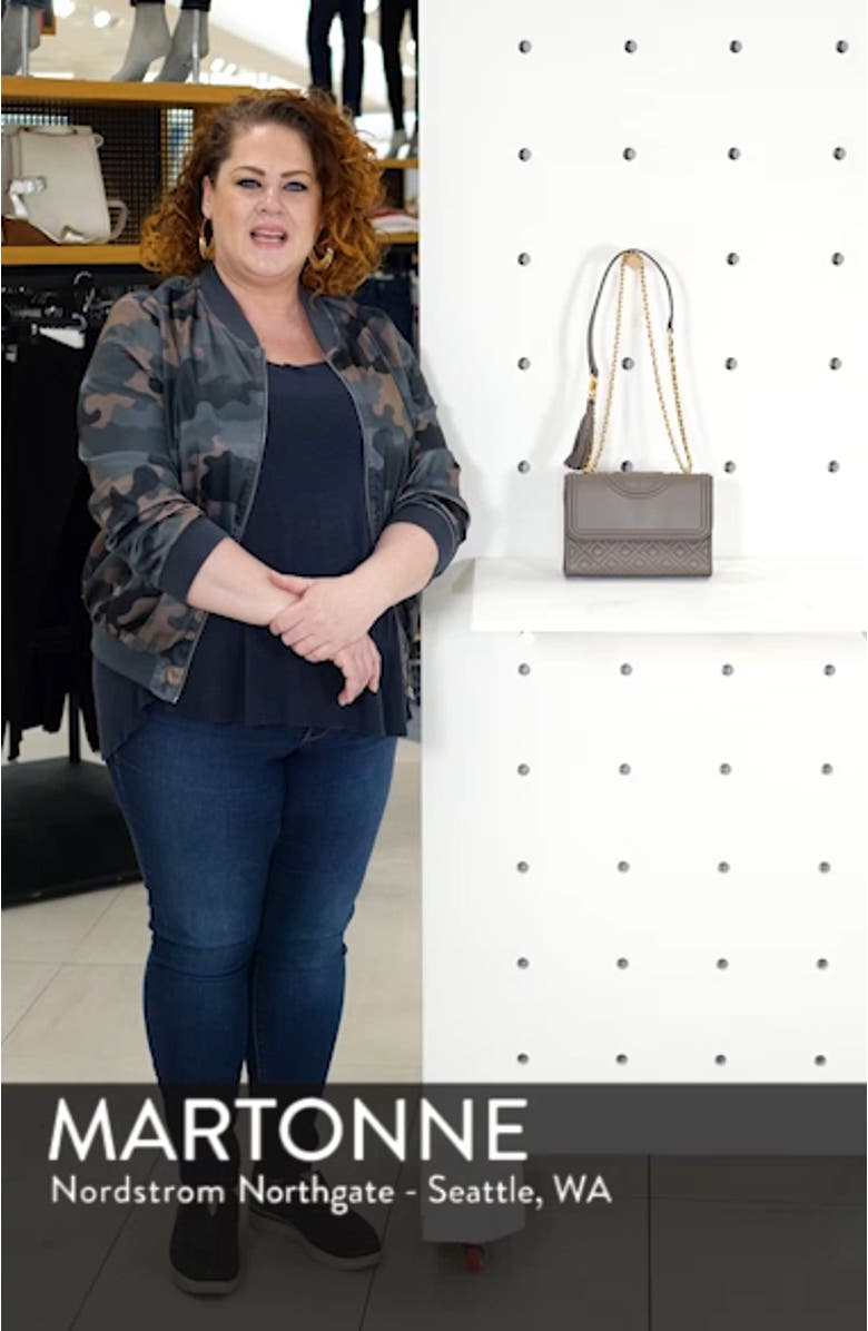 Small Fleming Leather Convertible Shoulder Bag, sales video thumbnail