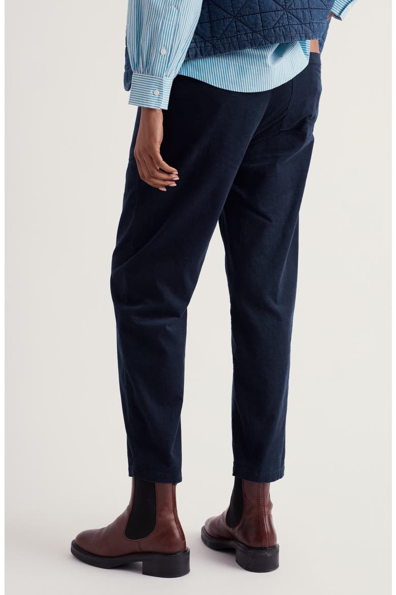 Sholl Corduroy Crop Pants, Alternate, color, MARITIME