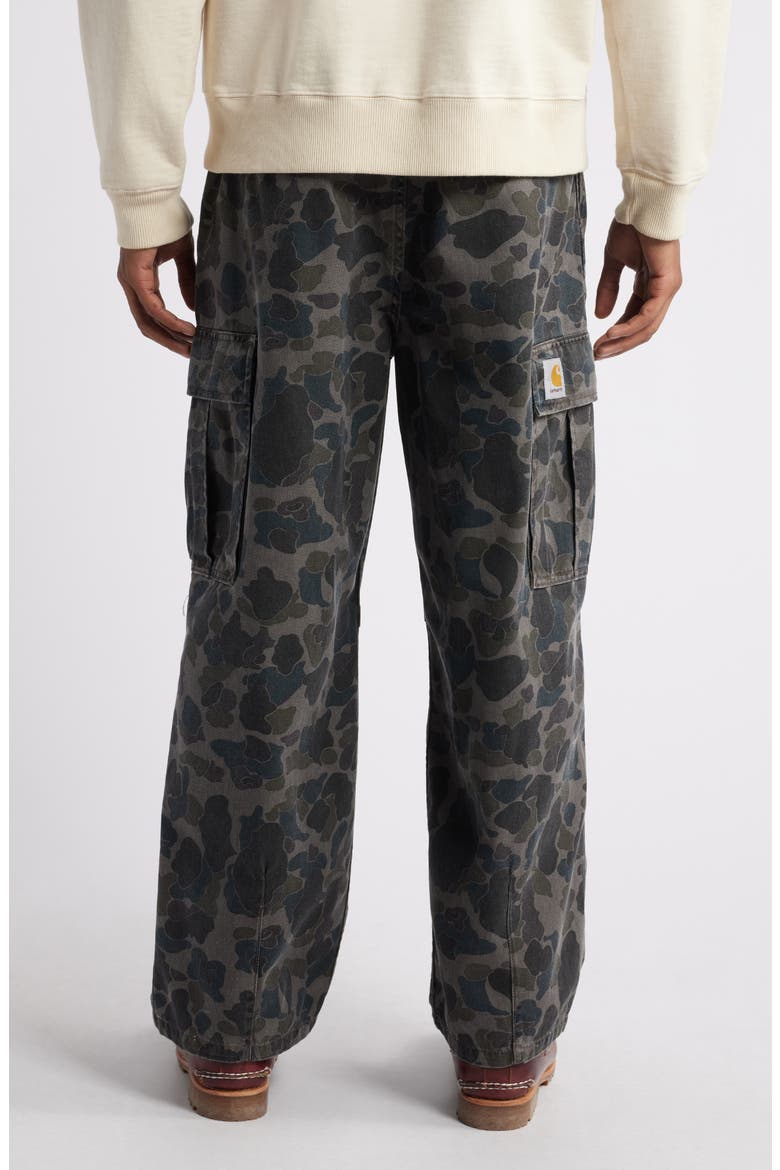 Cole Organic Cotton Twill Cargo Pants, Alternate, color, CAMO DUCK GREY STONE WASHED