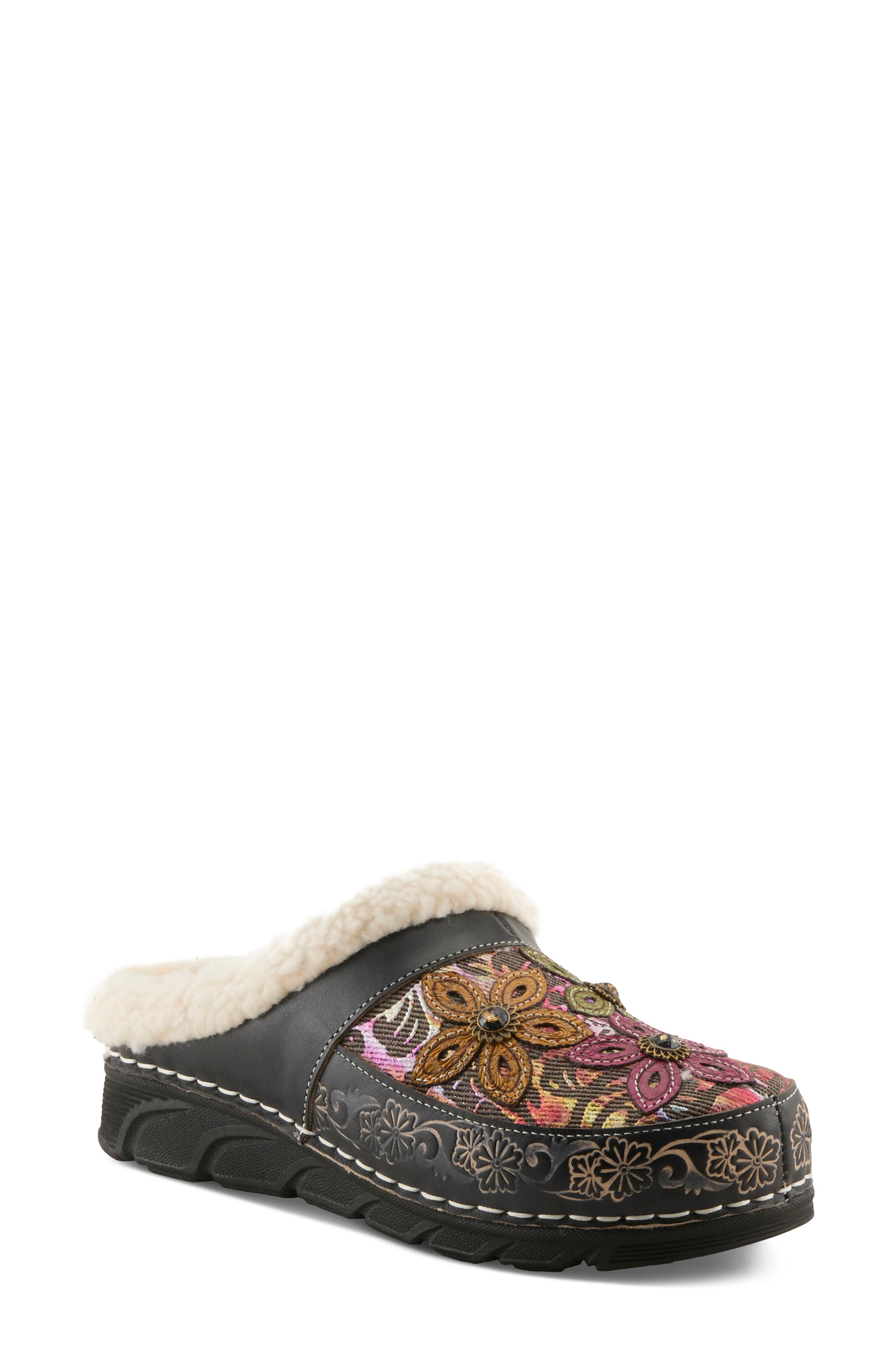 Honestela Clog, Main, color, BLACK MULTI