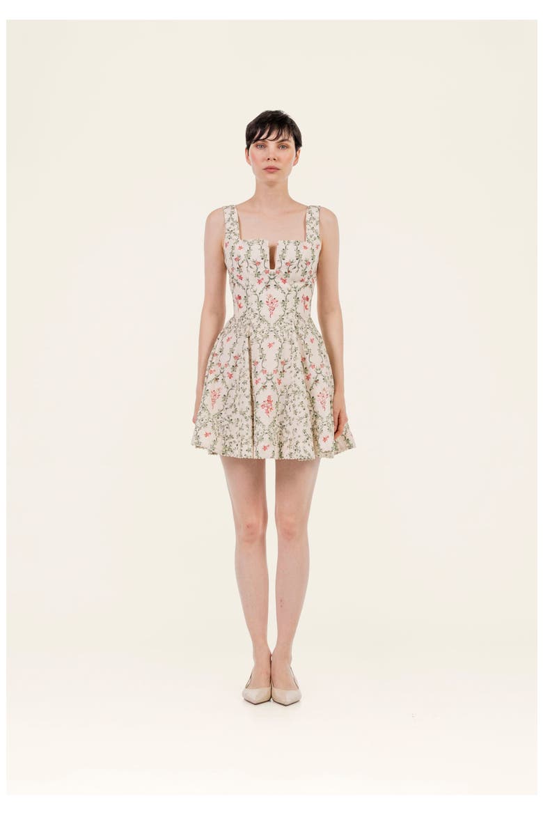 Agua Cauca Mini Dress, Alternate, color, Multicolor