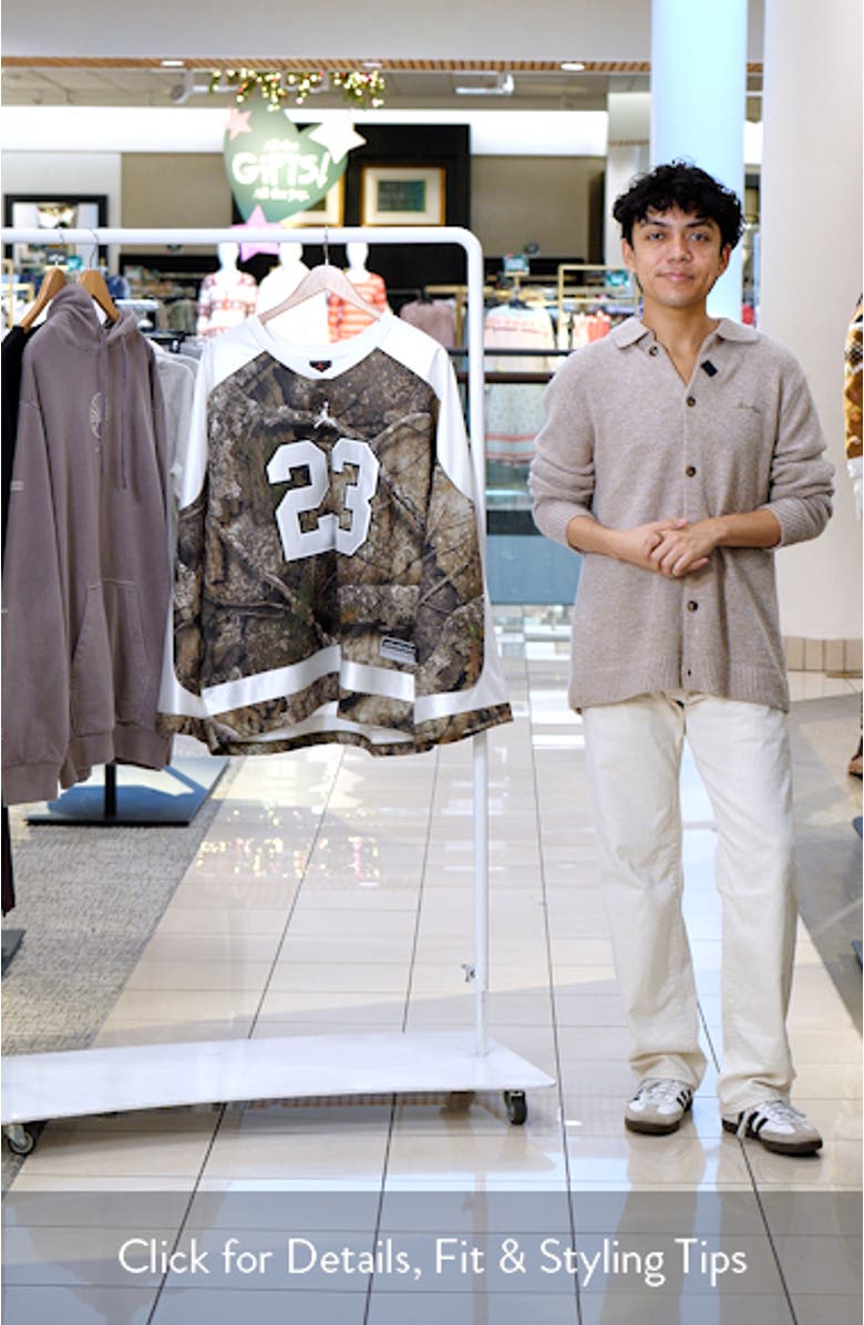 Realtree<sup>®</sup> Camo Brooklyn Fleece Hockey Jersey, sales video thumbnail