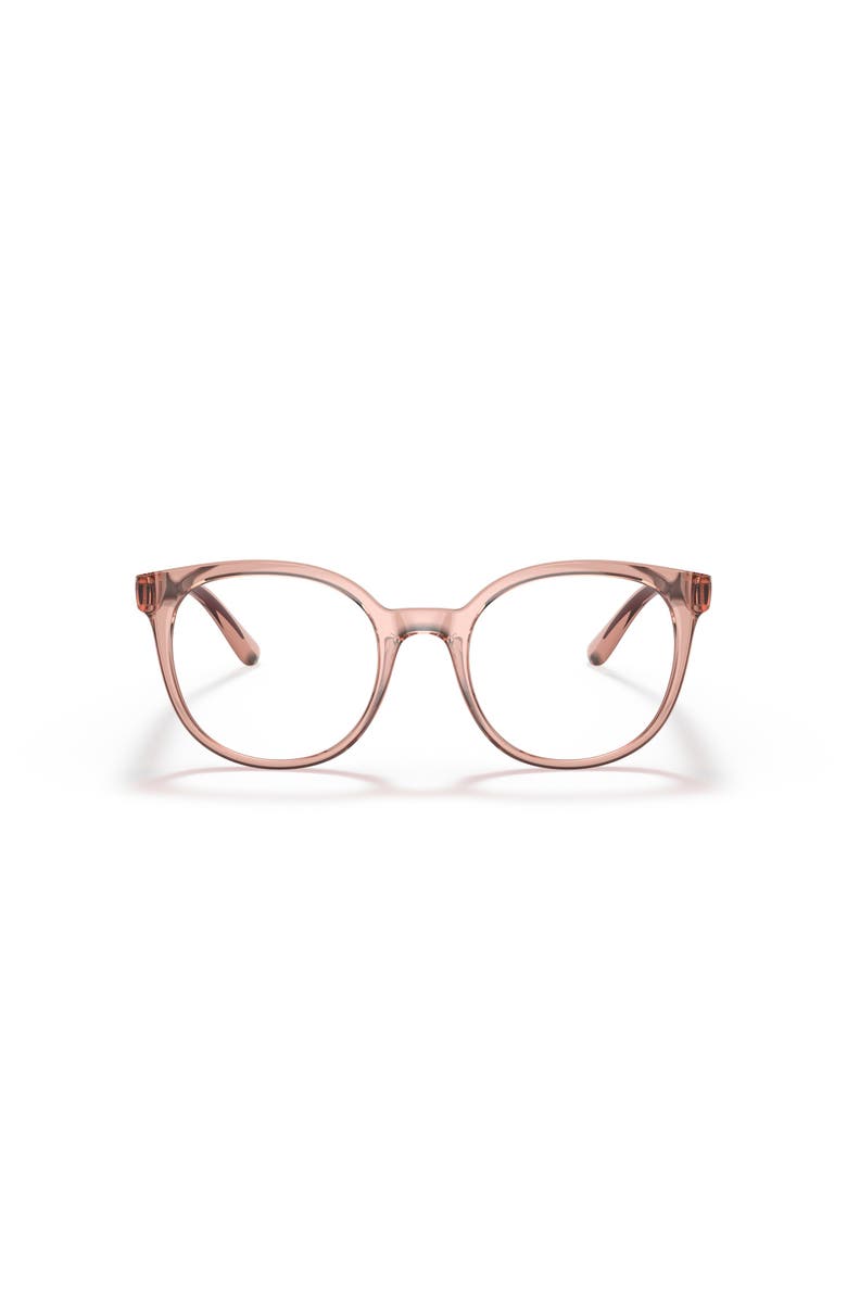 Dolce&Gabbana 51mm Phantos optical glasses, Alternate, color, Pink
