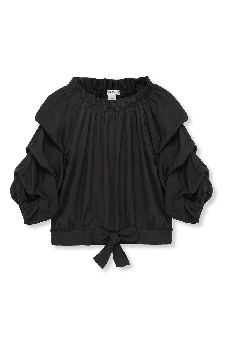 Habitual Kids Habitual Girl Kids' Joyce Gathered Top, Main, color, 