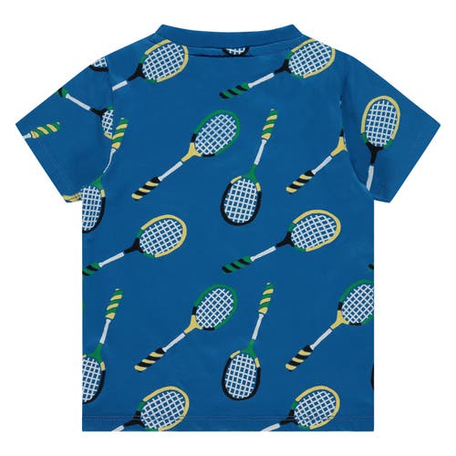 Stains And Stories By Babyface Allover Print T-shirt In Blue